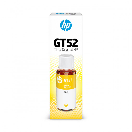 Tinta Original HP GT52 Amarillo 70ml, 8000 Páginas