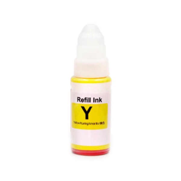 TINTA COMPATIBLE CON CANON GI-190 YELLOW 70 ML